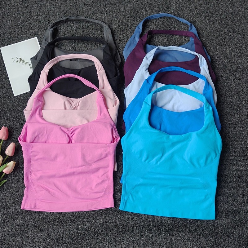 เสื้อกล้ามออกกำลังกายแบบไร้ตะเ - Suspender Tank Top บทวิจารณ์และราคา
