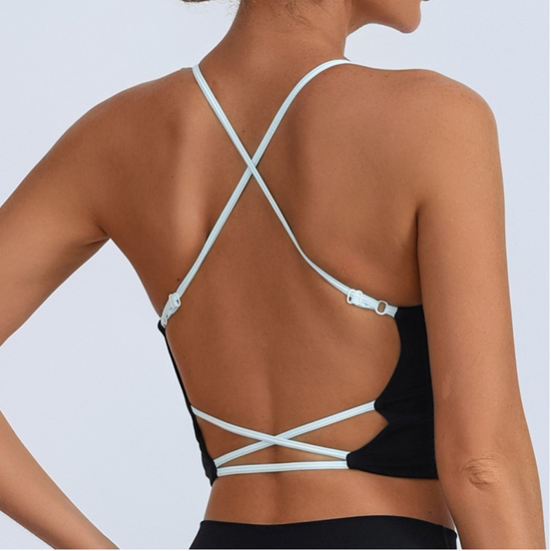 เสื้อกล้ามโยคะแบบมีสายรัด ดีไซ - Suspender Tank Top บทวิจารณ์และราคา